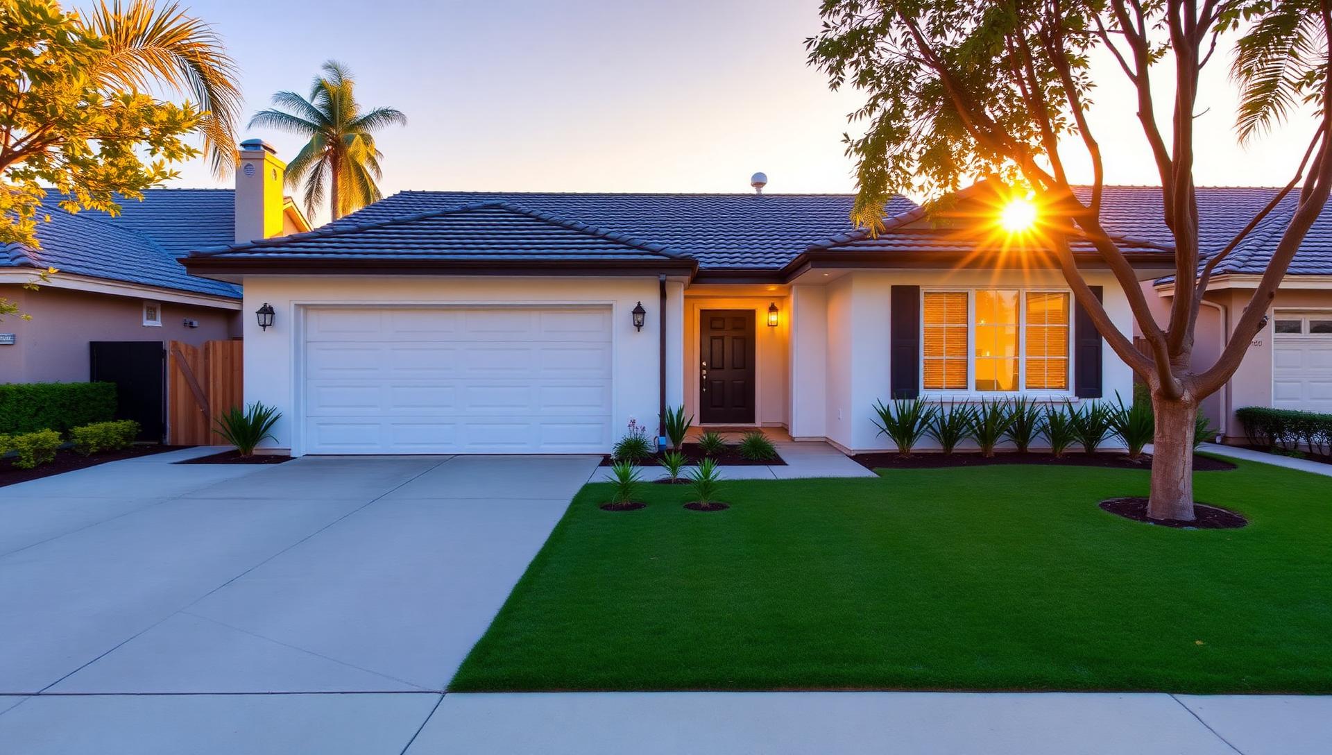 Beautiful remodeled California home with new roof, windows, and artificial turf lawn